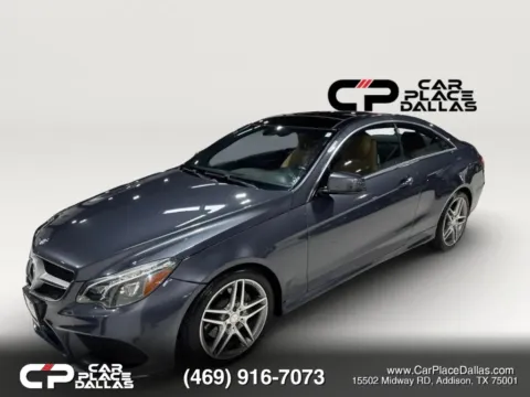 Another view of 2016 Mercedes-Benz E-Class E 400 Coupe 2D for sale in Addison, TX at Car Place Dallas