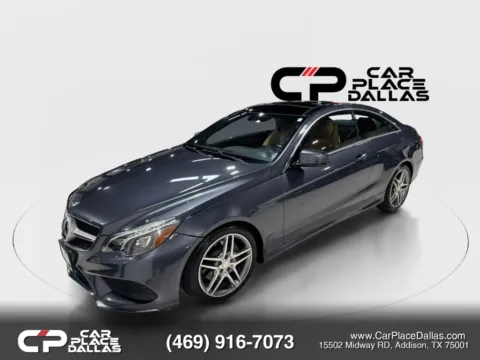 Another view of 2016 Mercedes-Benz E-Class E 400 Coupe 2D for sale in Addison, TX at Car Place Dallas