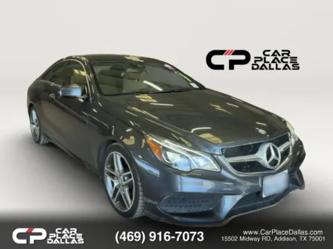 White 2016 Mercedes-Benz E-Class E 400 Coupe 2D for sale in Addison, TX