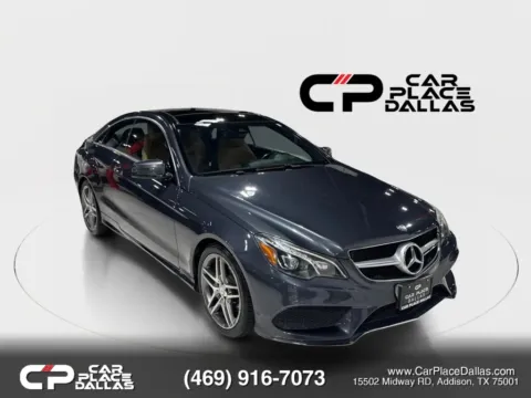 White 2016 Mercedes-Benz E-Class E 400 Coupe 2D for sale in Addison, TX