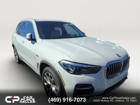 White 2022 BMW X5 xDrive45e Sport Utility 4D for sale in Addison, TX