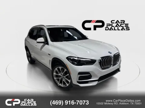 White 2022 BMW X5 xDrive45e Sport Utility 4D for sale in Addison, TX
