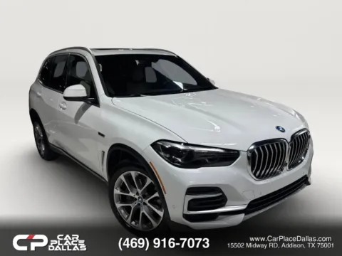 White 2022 BMW X5 xDrive45e Sport Utility 4D for sale in Addison, TX