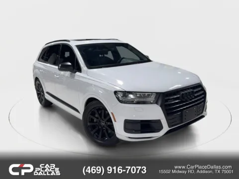 Black 2019 Audi Q7 45 TFSI Premium Plus Sport Utility 4D for sale in Addison, TX