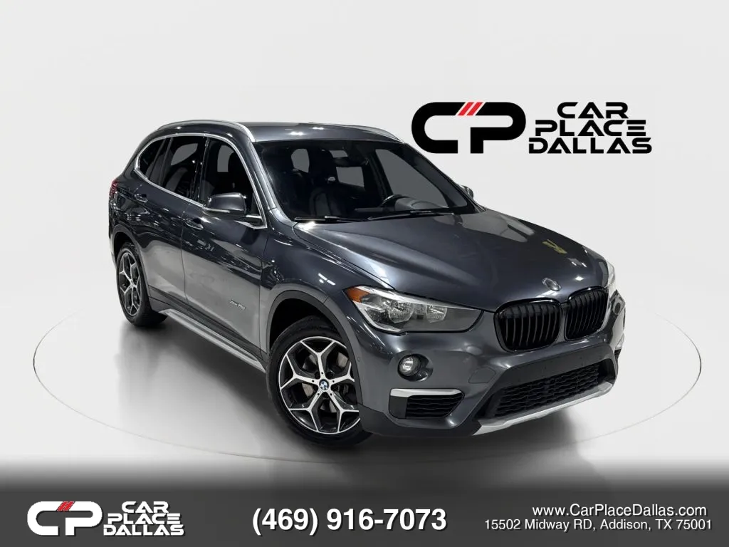 White 2017 BMW X1 xDrive28i Sport Utility 4D for sale in Addison, TX