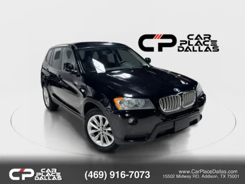Black 2014 BMW X3 xDrive28i Sport Utility 4D for sale in Addison, TX