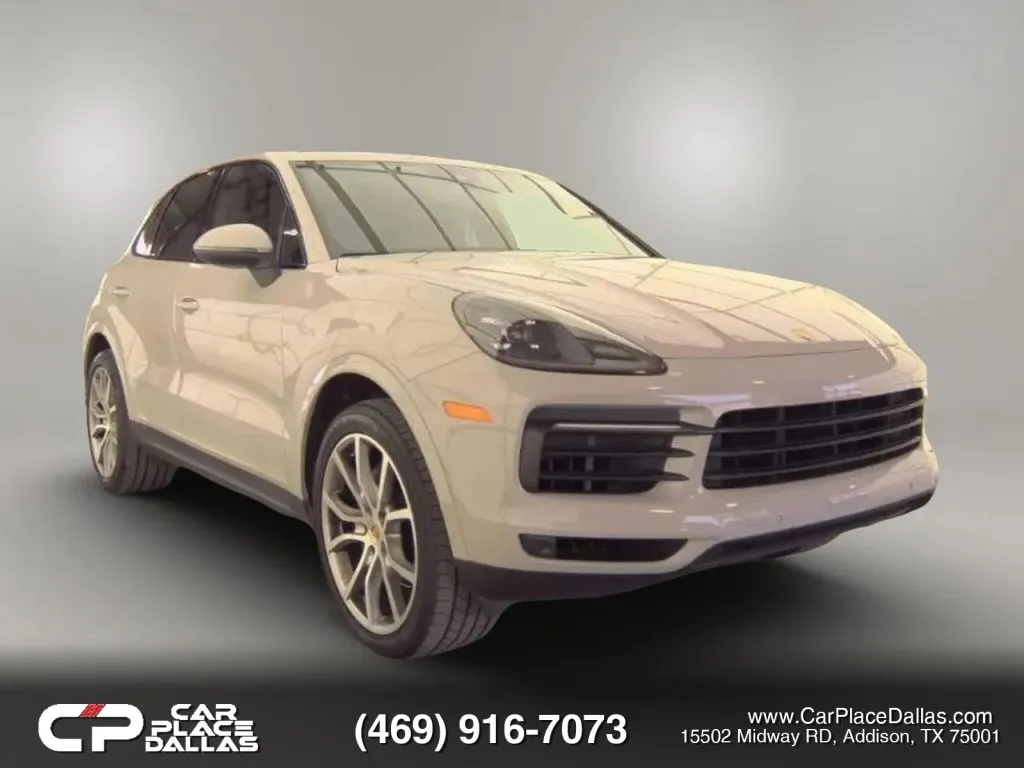 Beige 2020 Porsche Cayenne Sport Utility 4D for sale in Addison, TX