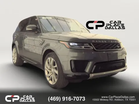 Gray 2018 Land Rover Range Rover Sport HSE Sport Utility 4D for sale in Addison, TX