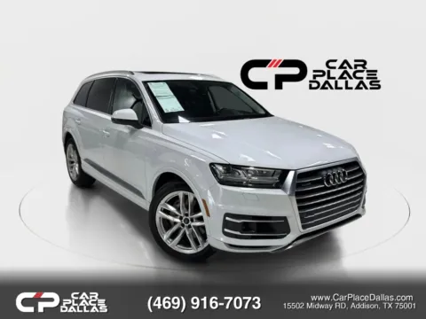 White 2018 Audi Q7 3.0T Prestige Sport Utility 4D for sale in Addison, TX