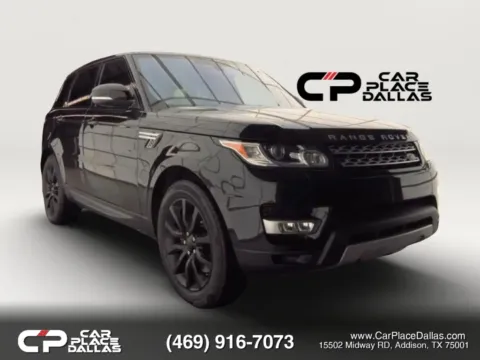 Black 2016 Land Rover Range Rover Sport HSE Sport Utility 4D for sale in Addison, TX