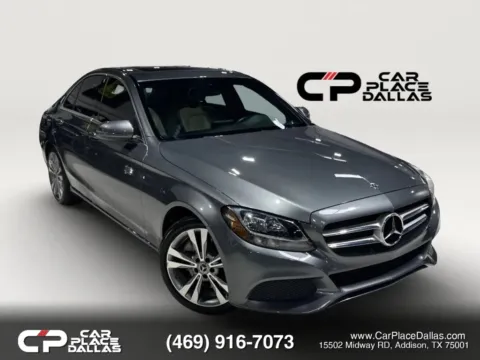 Gray 2018 Mercedes-Benz C-Class C 300 Sedan 4D for sale in Addison, TX