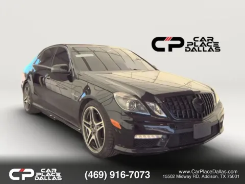 Black 2012 Mercedes-Benz E-Class E 63 AMG Sedan 4D for sale in Addison, TX
