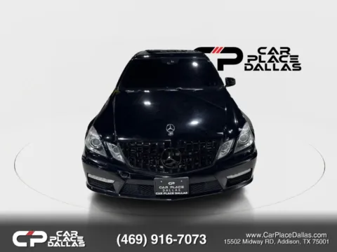 Another view of 2012 Mercedes-Benz E-Class E 63 AMG Sedan 4D for sale in Addison, TX at Car Place Dallas