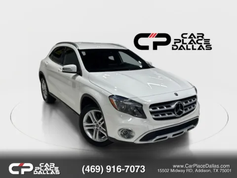 White 2019 Mercedes-Benz GLA 250 Sport Utility 4D for sale in Addison, TX