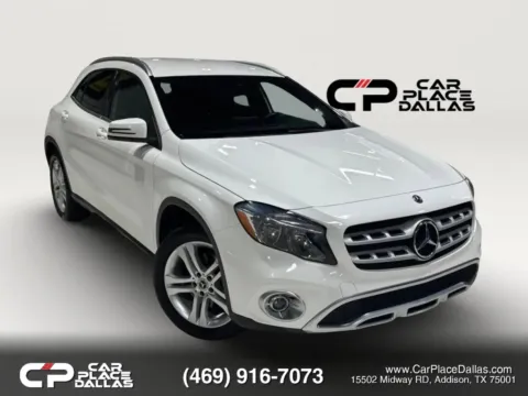 White 2019 Mercedes-Benz GLA 250 Sport Utility 4D for sale in Addison, TX