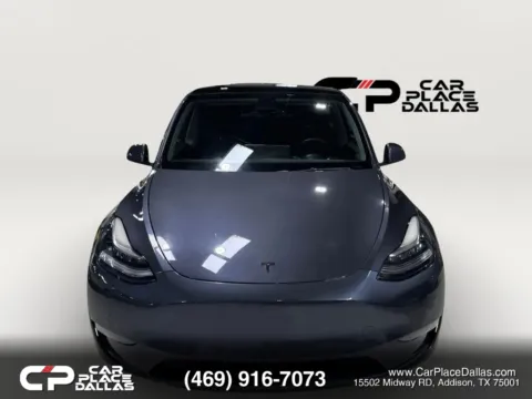 Another view of 2021 Tesla Model Y Long Range Sport Utility 4D for sale in Addison, TX at Car Place Dallas