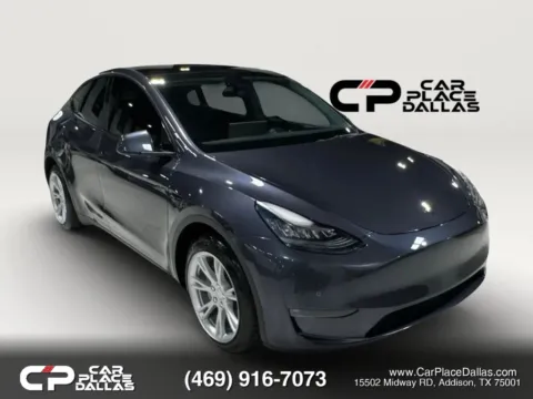 Photos of 2021 Tesla Model Y Long Range Sport Utility 4D for sale in Addison, TX at Car Place Dallas
