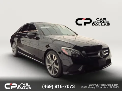 Black 2019 Mercedes-Benz C-Class C 300 Sedan 4D for sale in Addison, TX