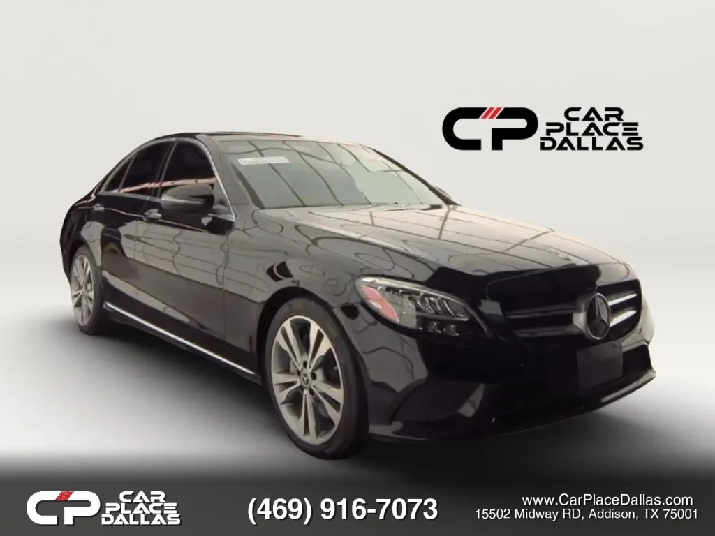 Black 2019 Mercedes-Benz C-Class C 300 Sedan 4D for sale in Addison, TX