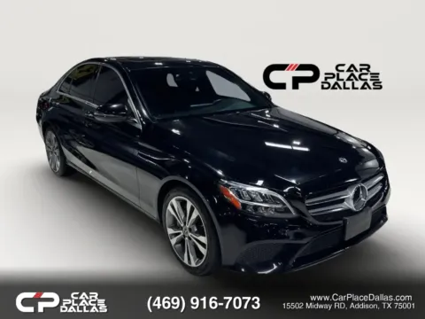 Black 2019 Mercedes-Benz C-Class C 300 Sedan 4D for sale in Addison, TX