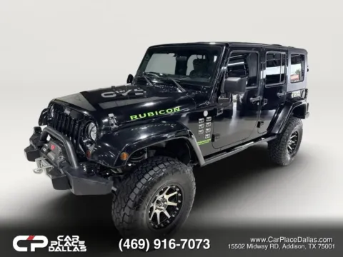 Another view of 2010 Jeep Wrangler Unlimited Rubicon Sport Utility 4D for sale in Addison, TX at Car Place Dallas
