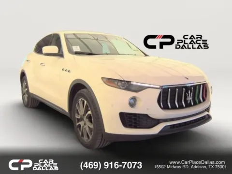 White 2017 Maserati Levante Sport Utility 4D for sale in Addison, TX