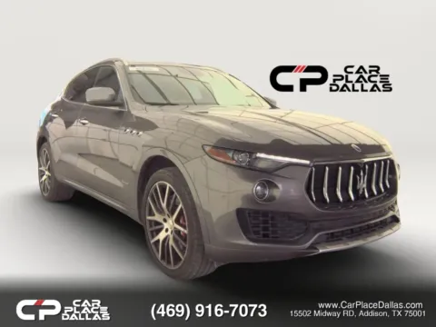 Gray 2018 Maserati Levante S GranLusso Sport Utility 4D for sale in Addison, TX
