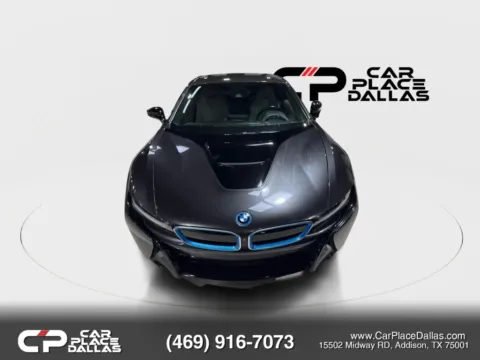 Another view of 2015 BMW i8 Coupe 2D for sale in Addison, TX at Car Place Dallas