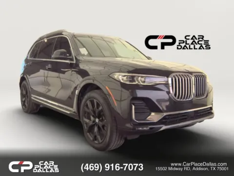 Black 2019 BMW X7 xDrive40i Sport Utility 4D for sale in Addison, TX
