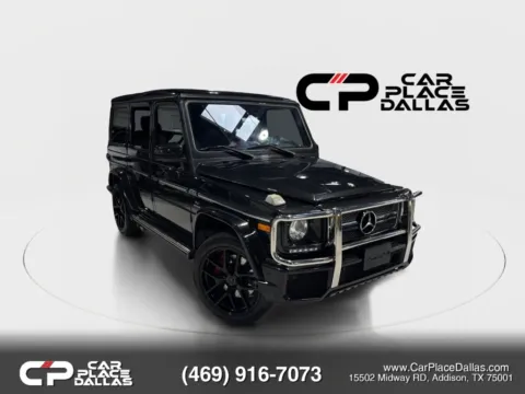Black 2016 Mercedes-Benz G-Class G 65 AMG Sport Utility 4D for sale in Addison, TX