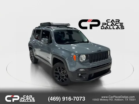 Gray 2017 Jeep Renegade Altitude Sport Utility 4D for sale in Addison, TX