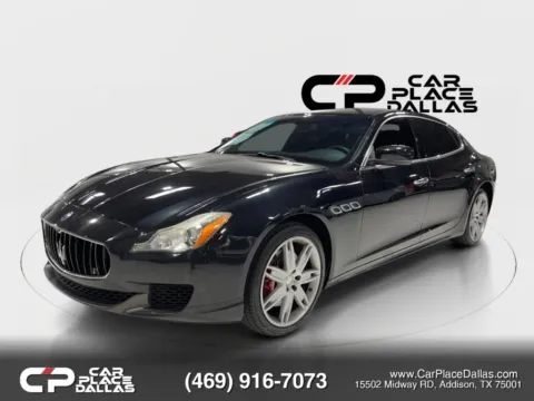 Another view of 2015 Maserati Quattroporte S Q4 Sedan 4D for sale in Addison, TX at Car Place Dallas