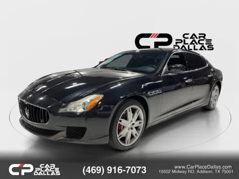 Another view of 2015 Maserati Quattroporte S Q4 Sedan 4D for sale in Addison, TX at Car Place Dallas