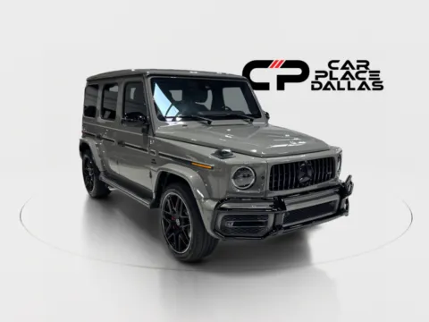 Photos of 2021 Mercedes-Benz AMG G-Class AMG G 63,G MANUFAKTUR,EXCL INT PLUS,NIGHT PKG,DISTRONIC,360 CAM,BURMESTER,SUNROOF,22 AMG WHLS for sale in Addison, TX at Car Place Dallas