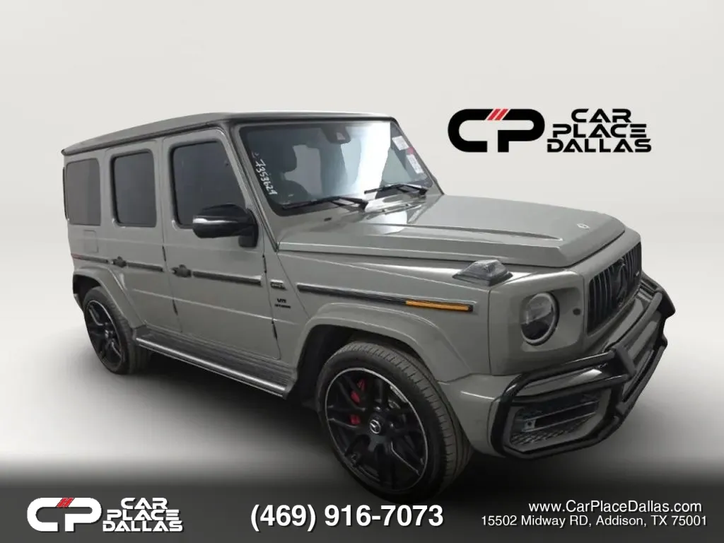 Black 2021 Mercedes-Benz Mercedes-AMG G-Class G 63 AMG Sport Utility 4D for sale in Addison, TX