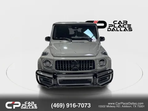 More photos of 2021 Mercedes-Benz AMG G-Class AMG G 63,G MANUFAKTUR,EXCL INT PLUS,NIGHT PKG,DISTRONIC,360 CAM,BURMESTER,SUNROOF,22 AMG WHLS at Car Place Dallas, TX
