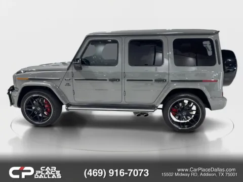 More photos of 2021 Mercedes-Benz AMG G-Class AMG G 63,G MANUFAKTUR,EXCL INT PLUS,NIGHT PKG,DISTRONIC,360 CAM,BURMESTER,SUNROOF,22 AMG WHLS at Car Place Dallas, TX