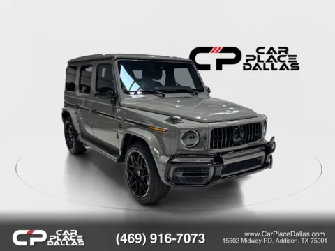 Another view of 2021 Mercedes-Benz AMG G-Class AMG G 63,G MANUFAKTUR,EXCL INT PLUS,NIGHT PKG,DISTRONIC,360 CAM,BURMESTER,SUNROOF,22 AMG WHLS for sale in Addison, TX at Car Place Dallas