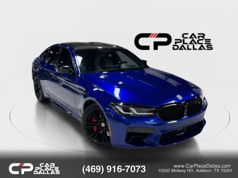 Blue 2023 BMW M5 Sedan 4D for sale in Addison, TX