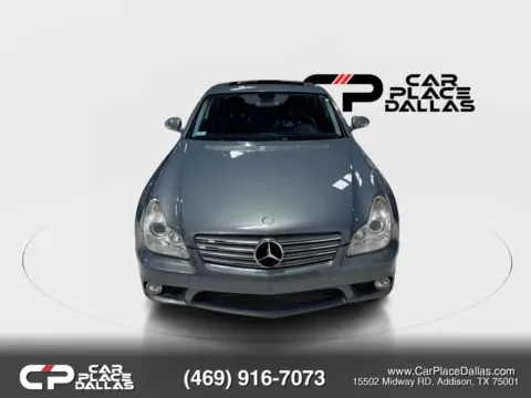 Another view of 2006 Mercedes-Benz CLS-Class CLS 500,V8,NAV,HK,LTHR,HTD STS,MOONROOF,PARKTRONIC,MEMORY STS,BI-XENON,RWD for sale in Addison, TX at Car Place Dallas