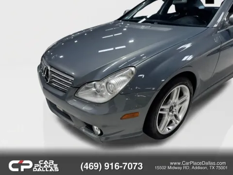More photos of 2006 Mercedes-Benz CLS-Class CLS 500,V8,NAV,HK,LTHR,HTD STS,MOONROOF,PARKTRONIC,MEMORY STS,BI-XENON,RWD at Car Place Dallas, TX