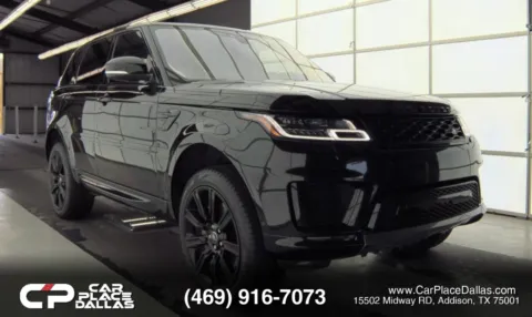 Black 2022 Land Rover Range Rover Sport HSE Silver Edition Sport Utility 4D for sale in Addison, TX