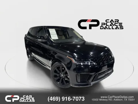 Black 2022 Land Rover Range Rover Sport HSE Silver Edition Sport Utility 4D for sale in Addison, TX