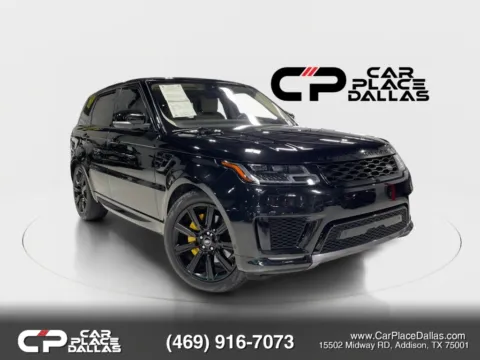 Black 2022 Land Rover Range Rover Sport HSE Silver Edition Sport Utility 4D for sale in Addison, TX