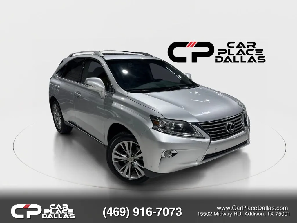 Silver 2013 Lexus RX 350 Sport Utility 4D for sale in Addison, TX