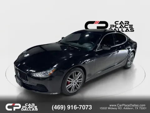 More photos of 2016 Maserati Ghibli NAV,CAM,HTD LEATHER,MEMORY STS,SUNROOF,PARK ASSIST,TWIN TURBO V6,19S,RWD at Car Place Dallas, TX