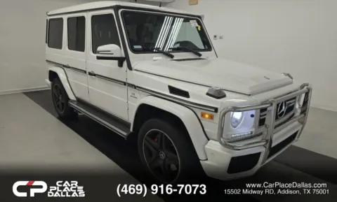 White 2014 Mercedes-Benz G-Class G 63 AMG 4MATIC Sport Utility 4D for sale in Addison, TX