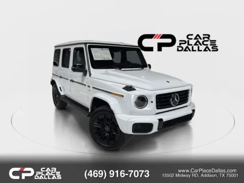 Photos of 2025 Mercedes-Benz G-Class G 580 w/EQ Technology Sport Utility 4D for sale in Addison, TX at Car Place Dallas