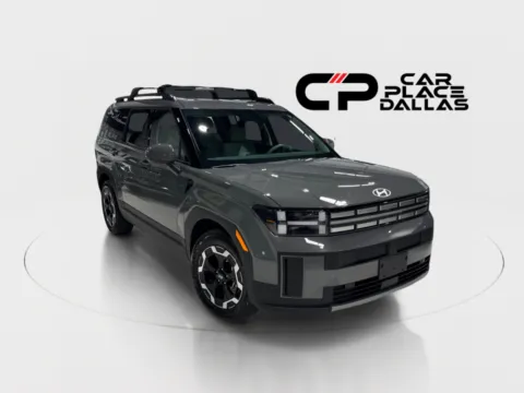 Gray 2026 Hyundai Santa Fe SEL 2.5T FWD,HTD STS,ACC,CARPLAY,ANDROID AUTO,PWR LIFTGATE,3-ROW,DIGITAL KEY for sale in Addison, TX