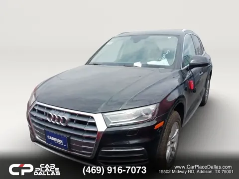Black 2020 Audi Q5 45 TFSI Premium Sport Utility 4D for sale in Addison, TX